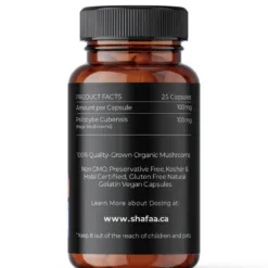 Shafaa Evolve Magic Mushroom Microdosing Prime Capsules