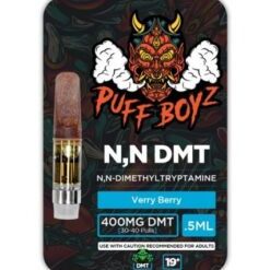 DMT NN .5ML(400MG DMT) – Puff Boyz – Verry Berry