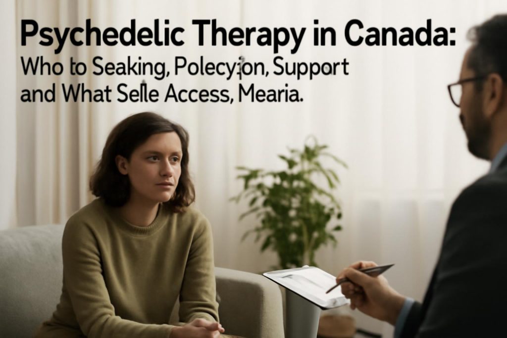 psychedelic therapy Canada - Psychedelic Therapy in Canada: Who Is Seeking Psilocybin Support and What Safe Access Means